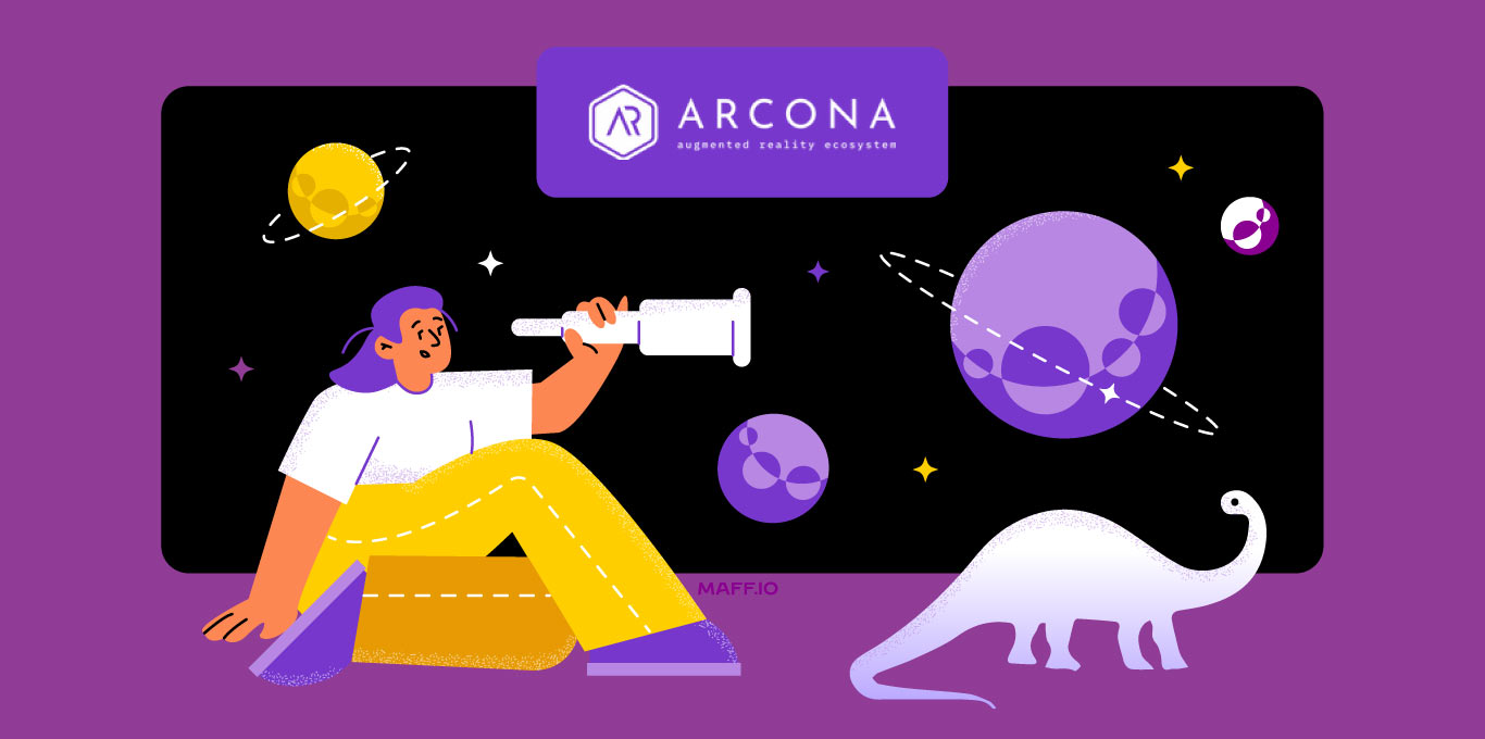 Метавселенная Arcona с технологией XR и заработком Play-to-earn